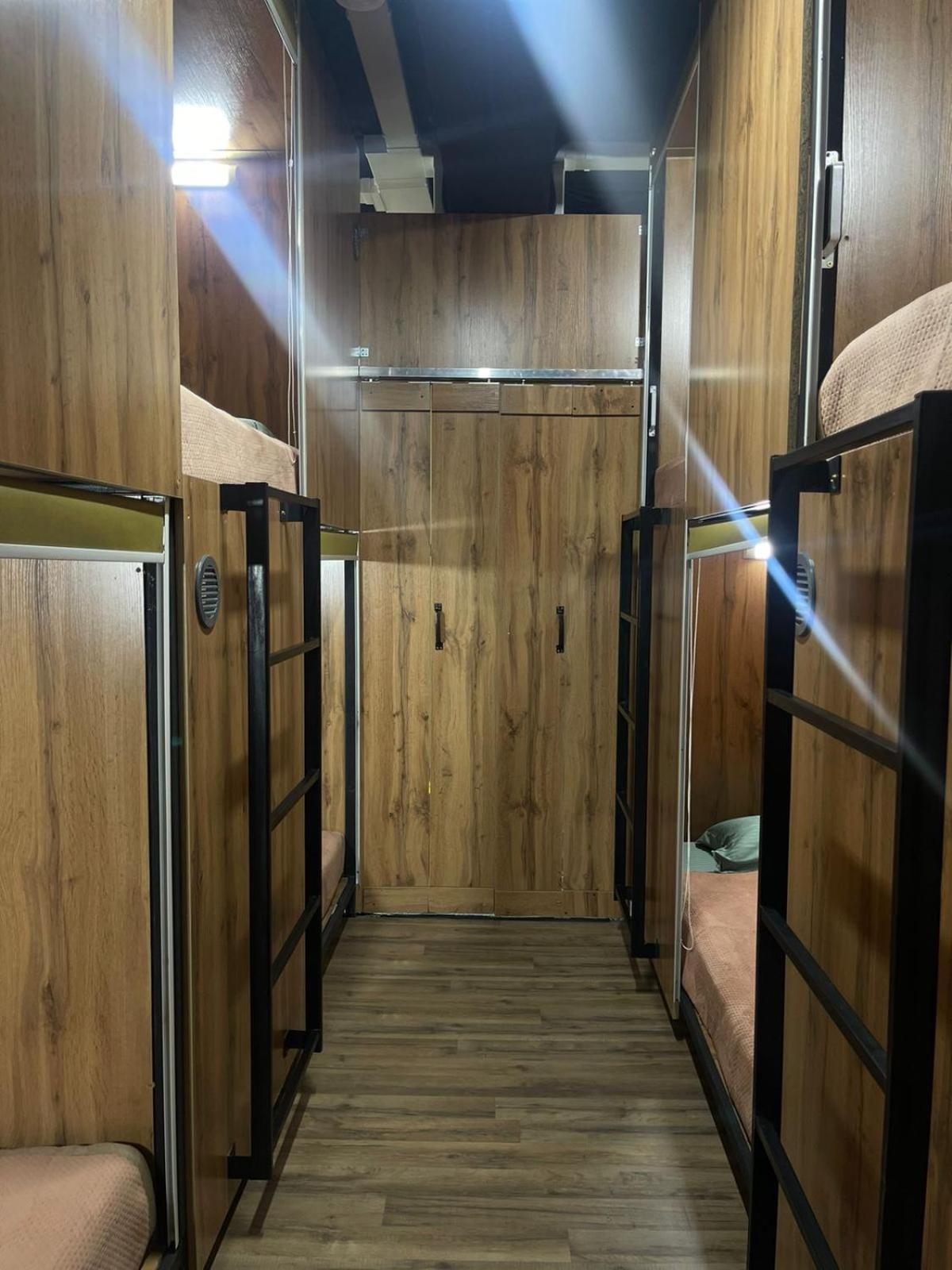 Hostel Kochevnik Capsule Hotel Алматы Экстерьер фото
